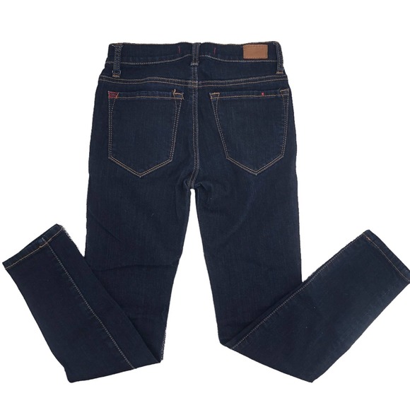 BDG Womens Size 25 Grazer Cigarette Skinny Blue Jeans Dark Wash Stretch Denim - Picture 3 of 7